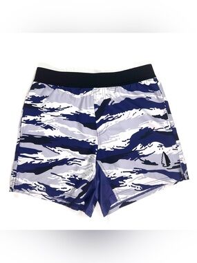 TacHuntFish THF Desert Tiger Stripe Athletic Training Shorts Size M Medium